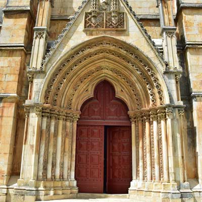 southern portal Batalha Monastery
