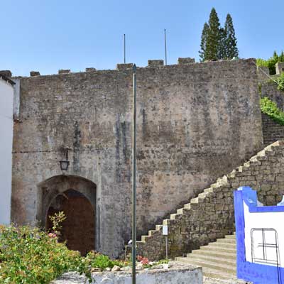 Porta da Vila obidos town walls