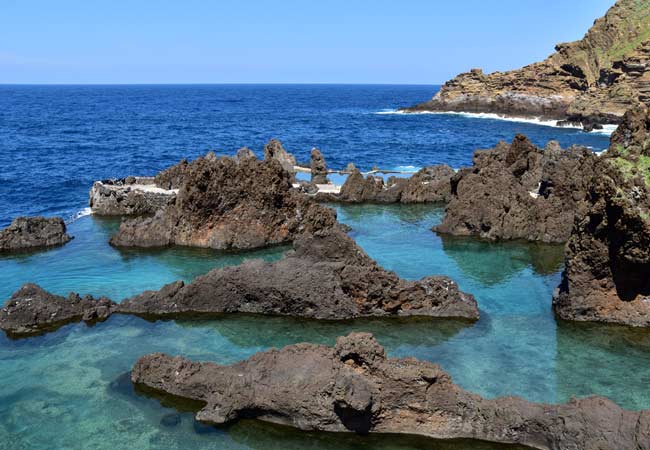 Lavabecken Porto Moniz Madeira