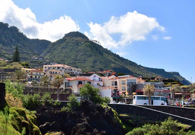 Porto Moniz hills Madeira