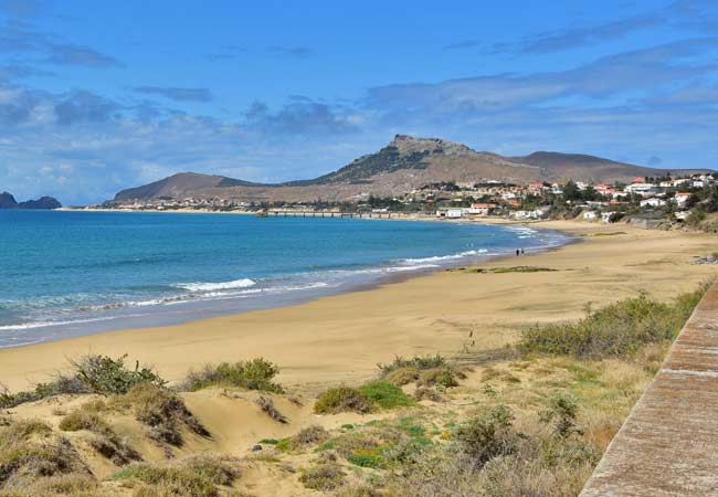 Porto Santo Strand