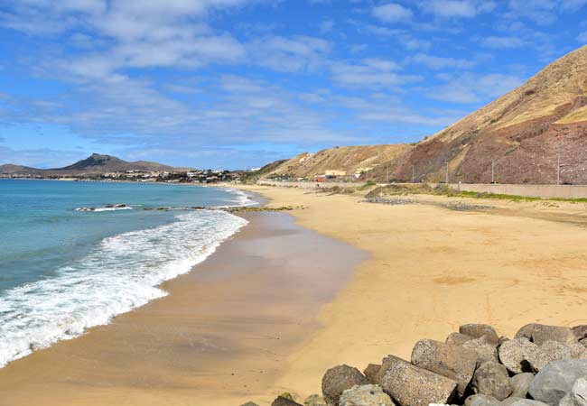 Porto Santo Sandstrand