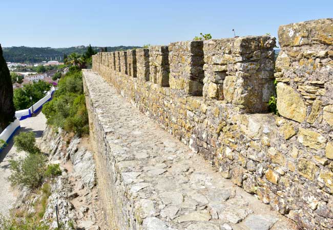 Óbidos town walls