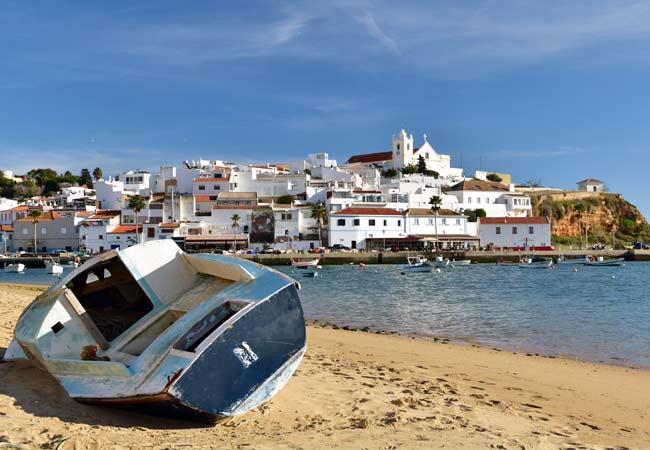 algarve coastline January