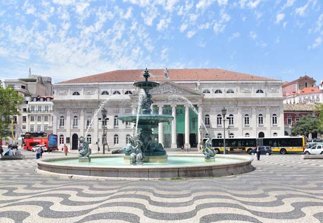 Rossio Plaza, Lisbon