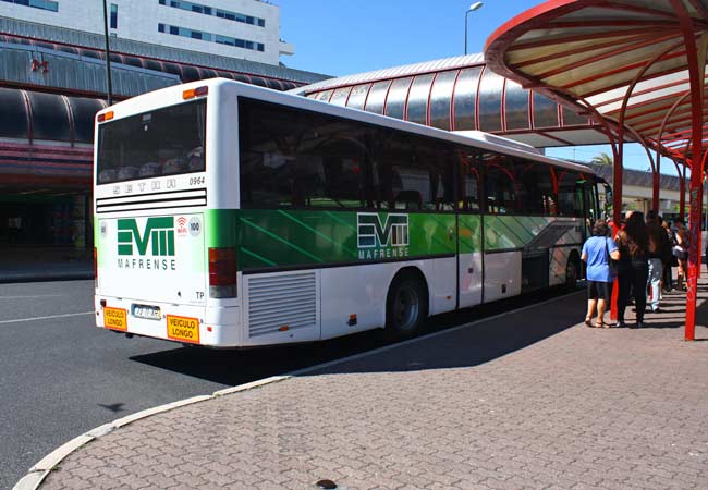 Mafrense bus to Ericeira in Campo Grande