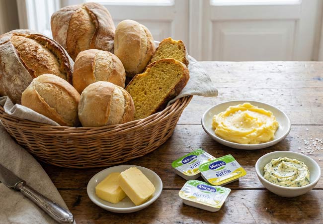 Du pain frais et croustillant