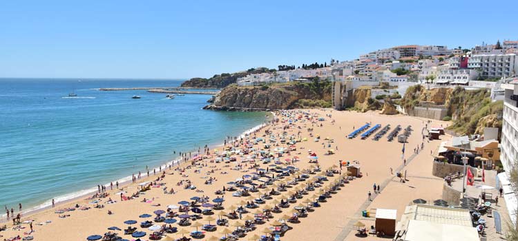 Albufeira beach