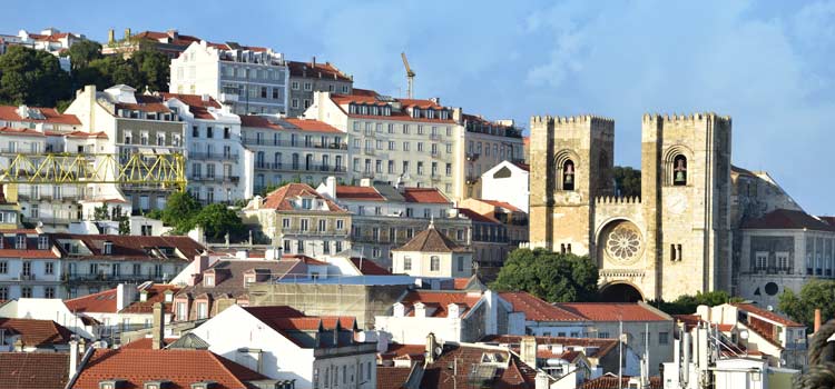 Die Kathedrale Sé in Lissabon 