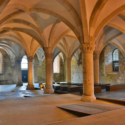 monks hall Alcobaça Monastery