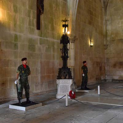 Il memoriale al Milite Ignoto Batalha  Monastero 