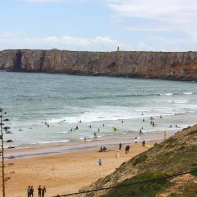 Sagres surf Praia da Mareta 