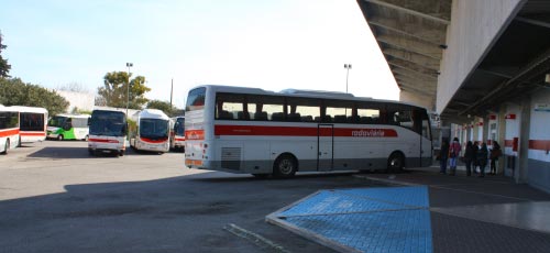 La Estación de Autobuses de Évora