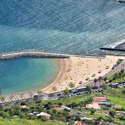 Paira do Machico beach Madeira