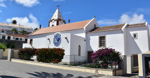 Kirche Igreja Matriz in Vila Baleira