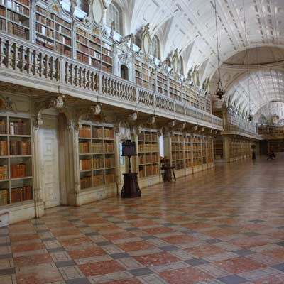 Palácio de Mafra bibliothèque 